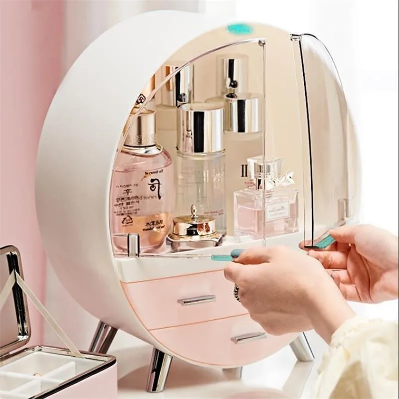Drawer Makeup Storage Box Fashion Acrylic Jewelry Cosmetic Skin Care Organizer Rack Lipstick Holder Desktop Dust-proof Dresser
Drawer Makeup Storage Box Fashion Acrylic Jewelry Cosmetic Skin Care Organizer Rack Lipstick Holder Desktop Dust-proof Dresser