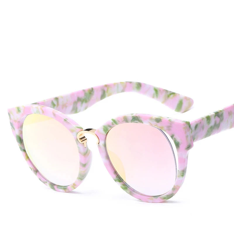 Round Sunglasses Women Cateye Sun Glasses for Female Alloy Frames 2019 Brand Designer Oversized Female Shades Anti-glare Uv400
Round Sunglasses Women Cateye Sun Glasses for Female Alloy Frames 2019 Brand Designer Oversized Female Shades Anti-glare Uv400