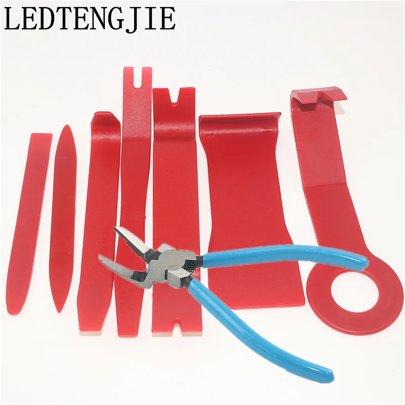 7pcs Car Repair Tool Kit ABS Automotive Fastener Removal Tool Plastic Auto Car Radio Panel Interior Door Clip Opening Tool
7pcs Car Repair Tool Kit ABS Automotive Fastener Removal Tool Plastic Auto Car Radio Panel Interior Door Clip Opening Tool