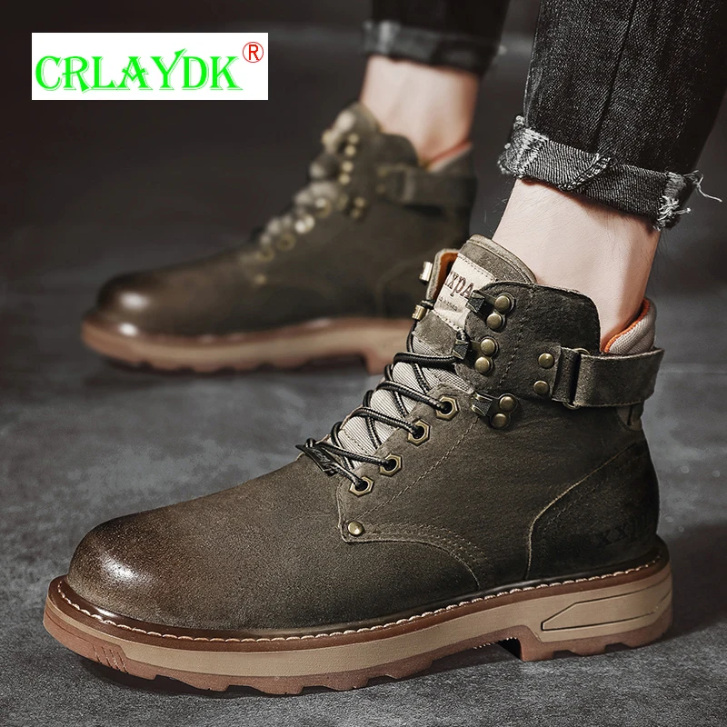 CRLAYDK 2021 Winter New Steel Toe Cap Men Safety Shoes Working Boots Puncture Hiking Proof Protective Non Slip Footwear Botas
CRLAYDK 2021 Winter New Steel Toe Cap Men Safety Shoes Working Boots Puncture Hiking Proof Protective Non Slip Footwear Botas