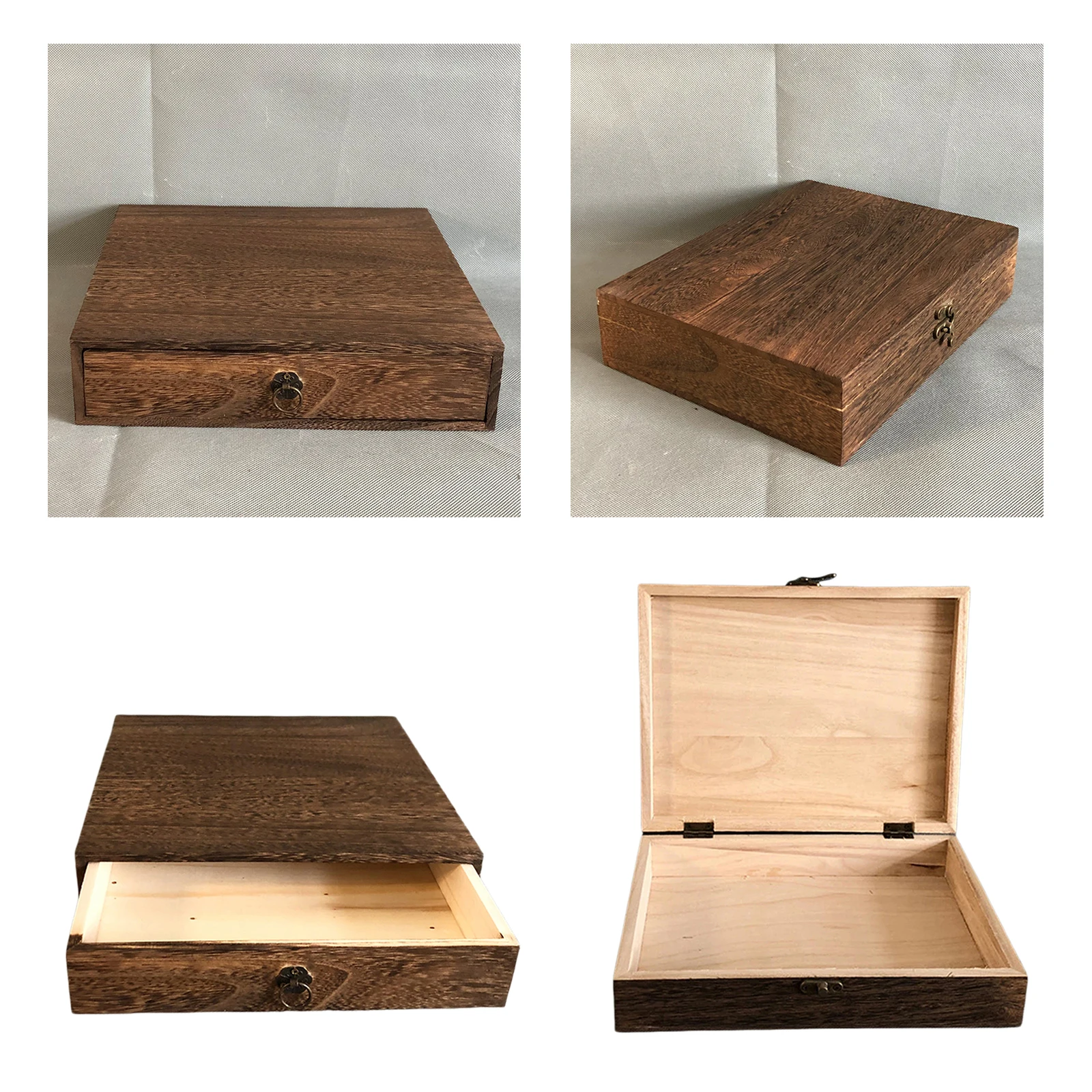 Wooden Storage Box with Lock Jewelry Packing Case Portable Wedding Rings Keepsake Bracelet Organizer Women Men Display Box Gift
Wooden Storage Box with Lock Jewelry Packing Case Portable Wedding Rings Keepsake Bracelet Organizer Women Men Display Box Gift