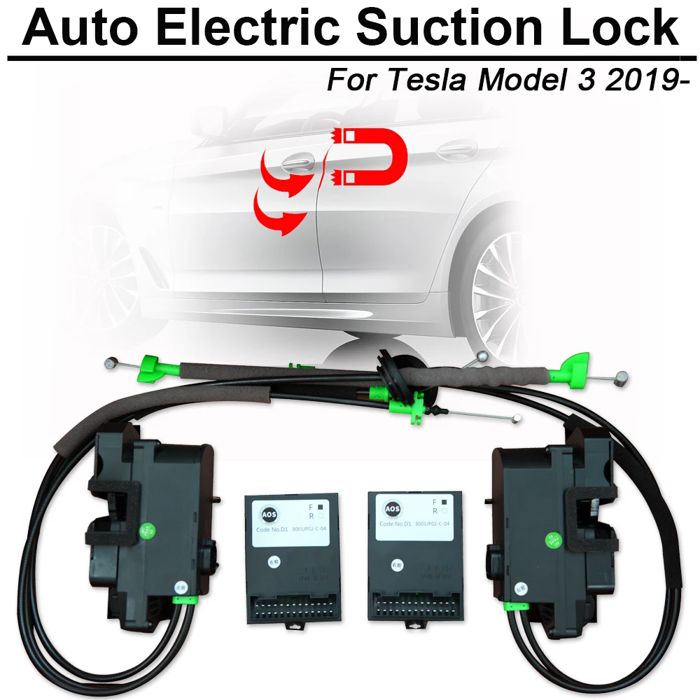 Carbar Smart Auto Electric Suction Door Lock for Tesla Model 3 2019 Automatic Soft Close Door Super Silence Car Vehicle Door
Carbar Smart Auto Electric Suction Door Lock for Tesla Model 3 2019 Automatic Soft Close Door Super Silence Car Vehicle Door