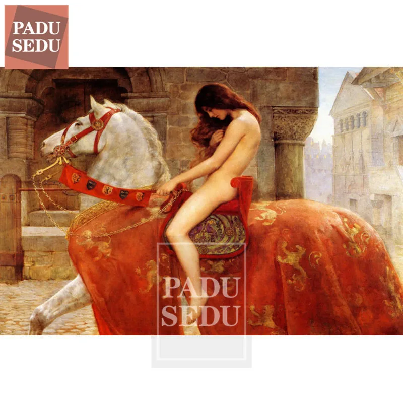 5d Diy Lady Godiva On Horseback Diamond Painting Square Full Set Round Diamond Mosaic Embroidery Cross Stitch Crystal Decor Home 
5d Diy Lady Godiva On Horseback Diamond Painting Square Full Set Round Diamond Mosaic Embroidery Cross Stitch Crystal Decor Home