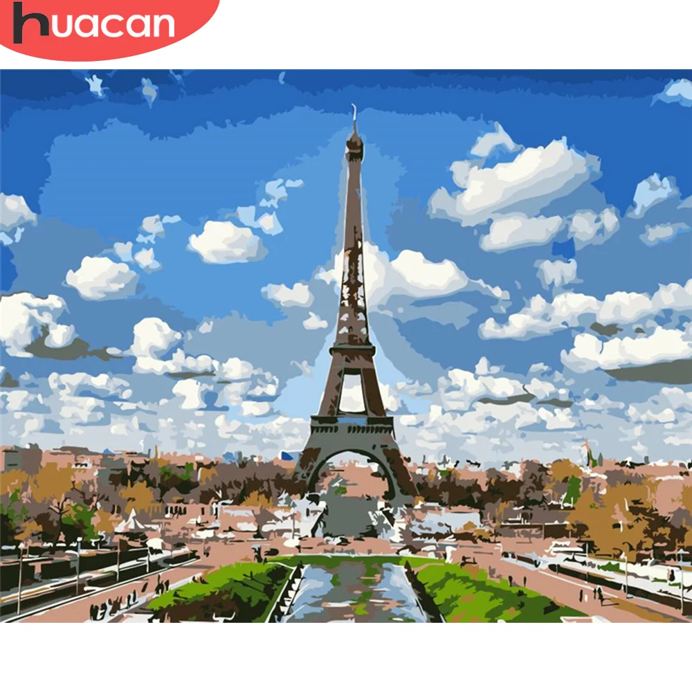HUACAN Paint By Number Tower Landscape Drawing On Canvas HandPainted Art Gift DIY Pictures By Number Tower Kits Home Decor
HUACAN Paint By Number Tower Landscape Drawing On Canvas HandPainted Art Gift DIY Pictures By Number Tower Kits Home Decor