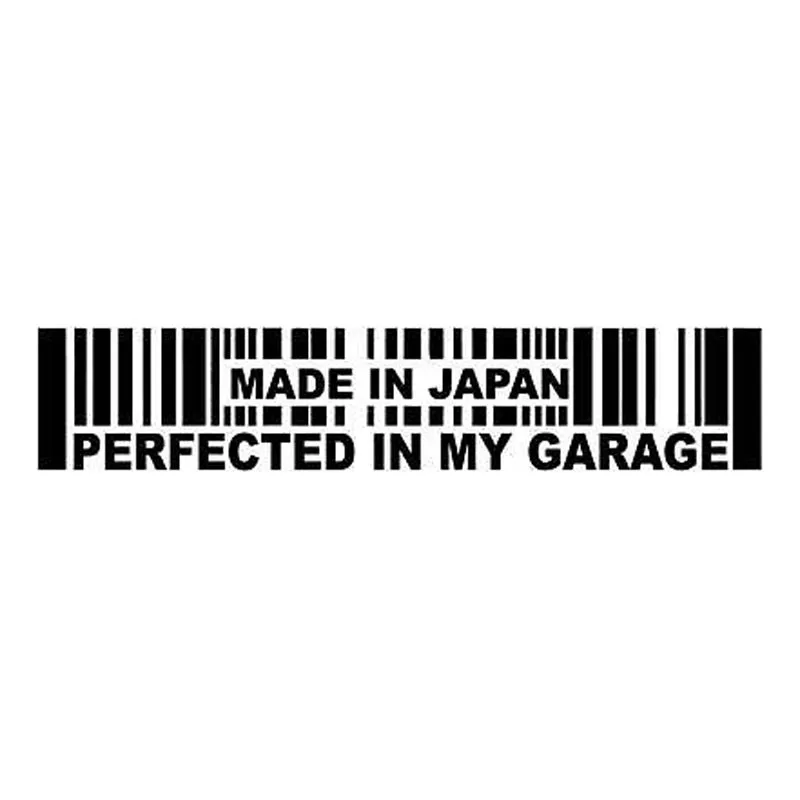 ПВХ 3 см X 15 автомобильные наклейки и сделано в Японии улучшенные моем гараже JDM