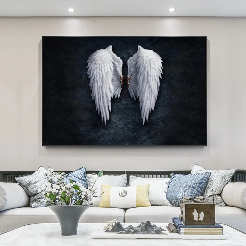 Abstract Angel Wings Canvas Art Posters And Prints Modern Wings Canvas Paintings On the Wall Art Canvas Pictures For Living Room
Abstract Angel Wings Canvas Art Posters And Prints Modern Wings Canvas Paintings On the Wall Art Canvas Pictures For Living Room