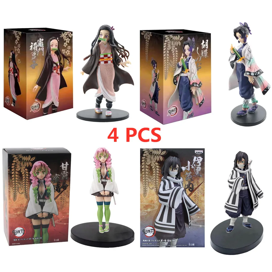 Anime figure Demon Slayer Figure Kimetsu No Yaiba Action Figure Kamado Tanjirou Nezuko PVC Model Toys Gift Zenitsu Figurine 4pcs
Anime figure Demon Slayer Figure Kimetsu No Yaiba Action Figure Kamado Tanjirou Nezuko PVC Model Toys Gift Zenitsu Figurine 4pcs
