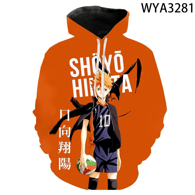 New Spring Autumn Hoodies Men Women Children Sweatshirt Anime Haikyuu Hinata Shoyo 3D Printed Casual Boy Girl Kids Cool Coat
New Spring Autumn Hoodies Men Women Children Sweatshirt Anime Haikyuu Hinata Shoyo 3D Printed Casual Boy Girl Kids Cool Coat