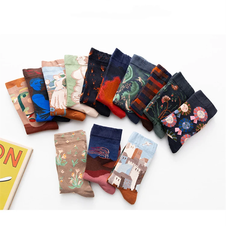 Funny Middle Short Crew Cotton Socks Cartoon Woman Smoker Bear Two Face Double Faced Man Cheetah Lattice Cartoon Print Sheep Sox
Funny Middle Short Crew Cotton Socks Cartoon Woman Smoker Bear Two Face Double Faced Man Cheetah Lattice Cartoon Print Sheep Sox