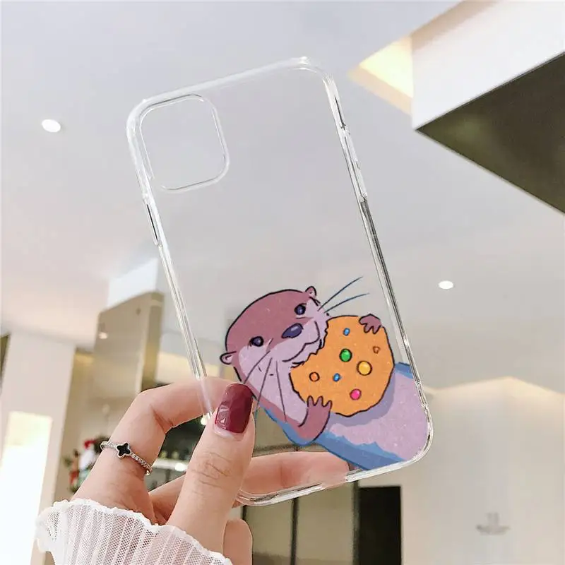 cute cartoon otter Phone Case Transparent soft For iphone 5 5s 5c se 6 6s 7 8 11 12 plus mini x xs xr pro max
cute cartoon otter Phone Case Transparent soft For iphone 5 5s 5c se 6 6s 7 8 11 12 plus mini x xs xr pro max