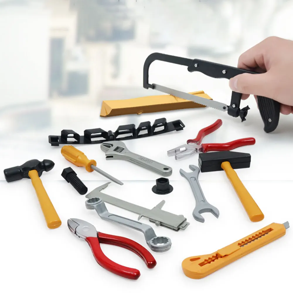 14Pc Kid Repair Drill Tool Set, Simulation Engineering Disassembly Tools Screwdriver Hammer Tongs for Children's Playhouse Gifts
14Pc Kid Repair Drill Tool Set, Simulation Engineering Disassembly Tools Screwdriver Hammer Tongs for Children's Playhouse Gifts