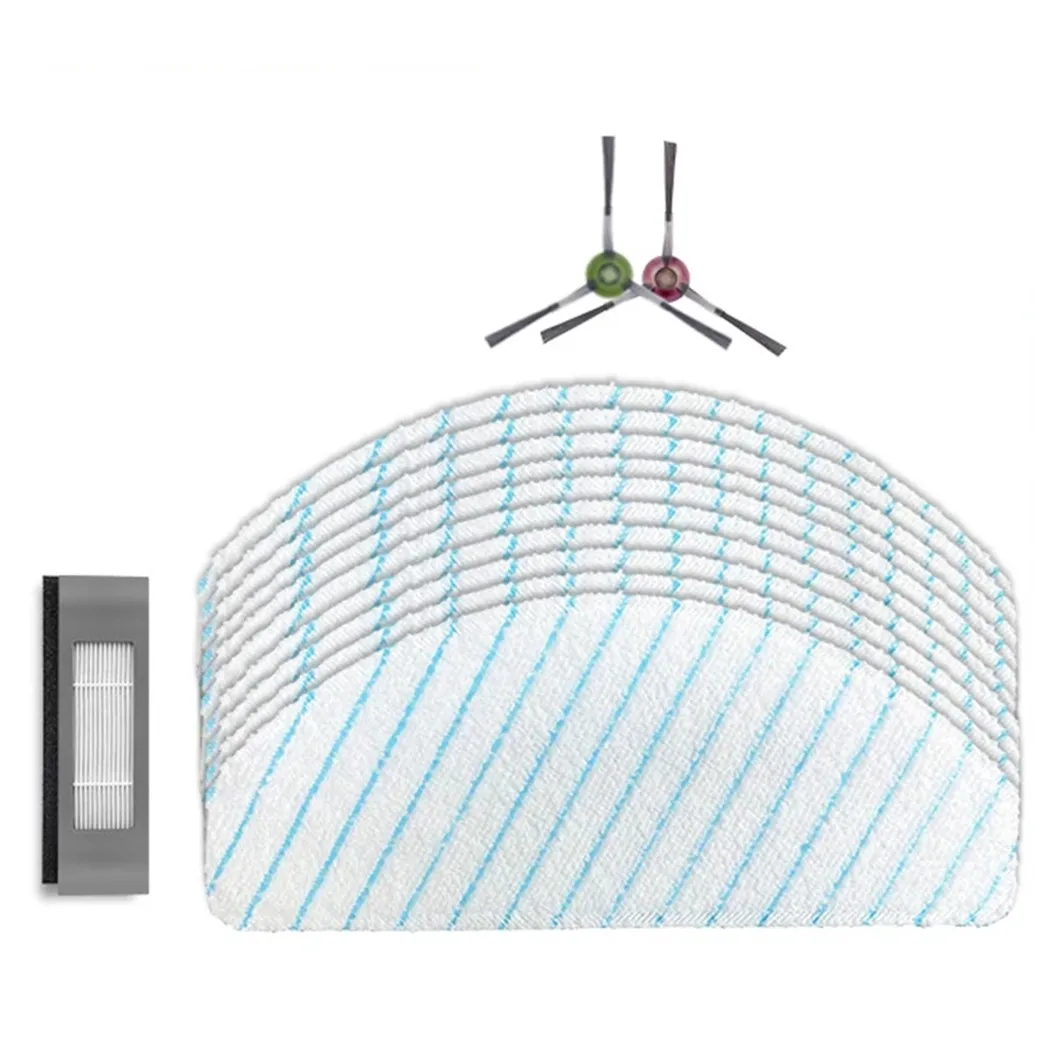 Roller Main Brush Side Brushes Mop Cloth Mopping Pad For Ecovacs Deebot T9 AIVI T9 AIVI + T9 PRO T9 MAX T9 POWER Vacuum Cleaner
Roller Main Brush Side Brushes Mop Cloth Mopping Pad For Ecovacs Deebot T9 AIVI T9 AIVI + T9 PRO T9 MAX T9 POWER Vacuum Cleaner