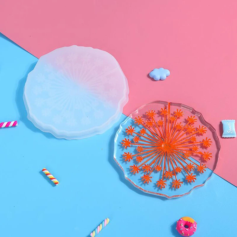 New Dandelion Coaster Silicone Mold Epoxy Jewelry Tray UV Resin Mould DIY Handmade Craft Tools Wholesale
New Dandelion Coaster Silicone Mold Epoxy Jewelry Tray UV Resin Mould DIY Handmade Craft Tools Wholesale