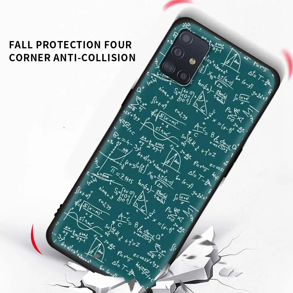 Math Physics Formula Case For Samsung Galaxy A51 A71 M31 A91 A72 M31s A41 A42 A31 A21s M51 M21 Black Shell Phone Coque Sac
Math Physics Formula Case For Samsung Galaxy A51 A71 M31 A91 A72 M31s A41 A42 A31 A21s M51 M21 Black Shell Phone Coque Sac