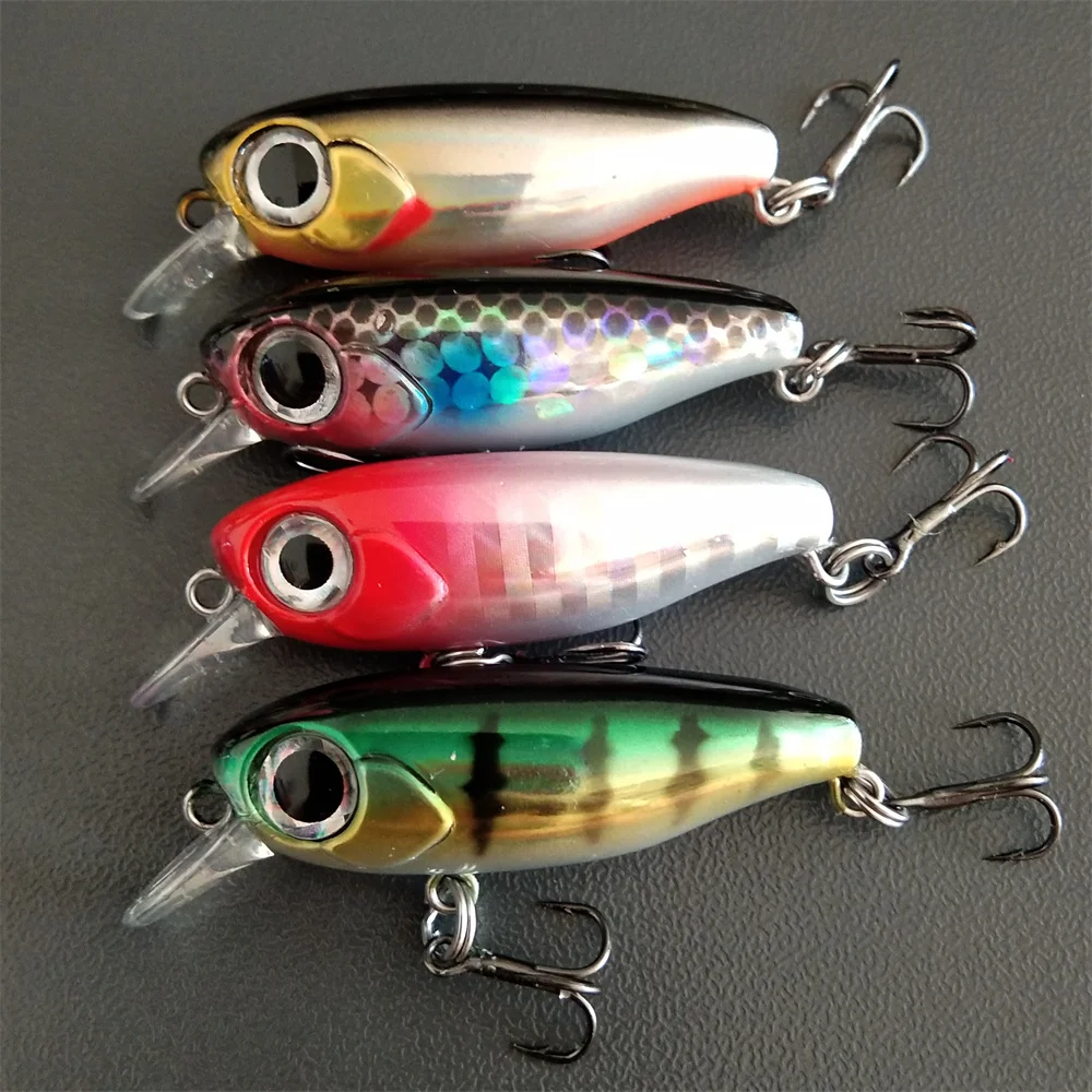 4pcs 38mm 2.7g Minnow Fishing Lure 3D Eyes Crankbait Wobbler Sinking Artificial Plastic Hard Bait Fishing Tackle Tool
4pcs 38mm 2.7g Minnow Fishing Lure 3D Eyes Crankbait Wobbler Sinking Artificial Plastic Hard Bait Fishing Tackle Tool