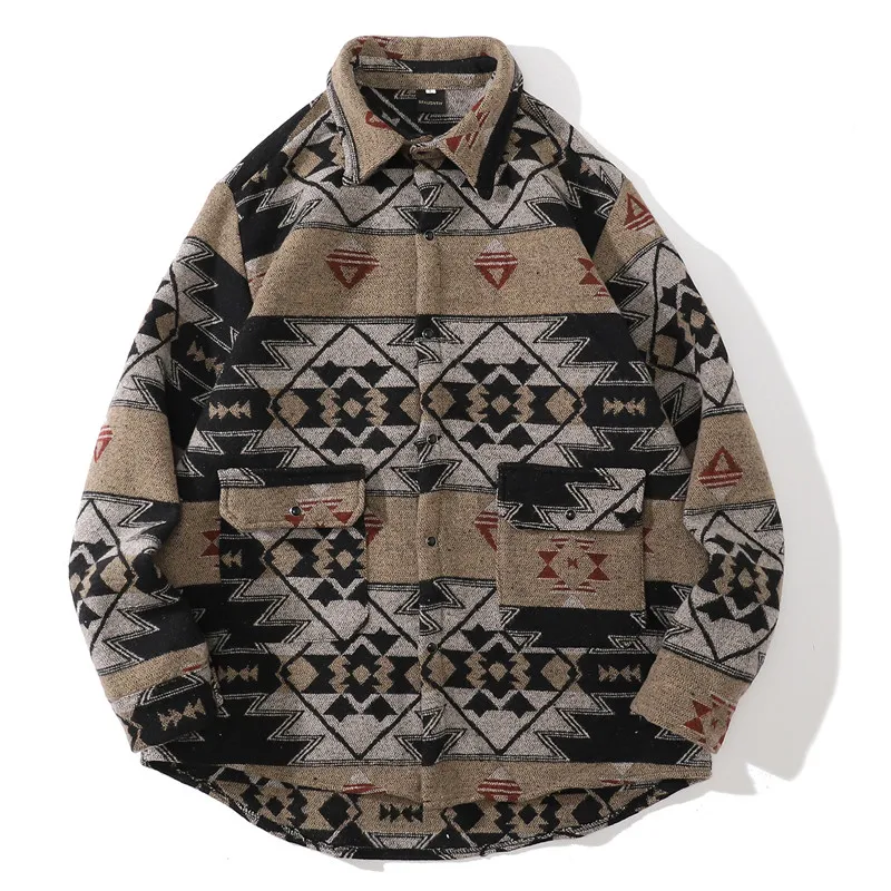 Men Hip Hop Shirt Streetwear Vintage Graphic Print Long Sleeve Tops Autumn Harajuku Cotton Blouses Fashion flannel Thick Shirts
Men Hip Hop Shirt Streetwear Vintage Graphic Print Long Sleeve Tops Autumn Harajuku Cotton Blouses Fashion flannel Thick Shirts
