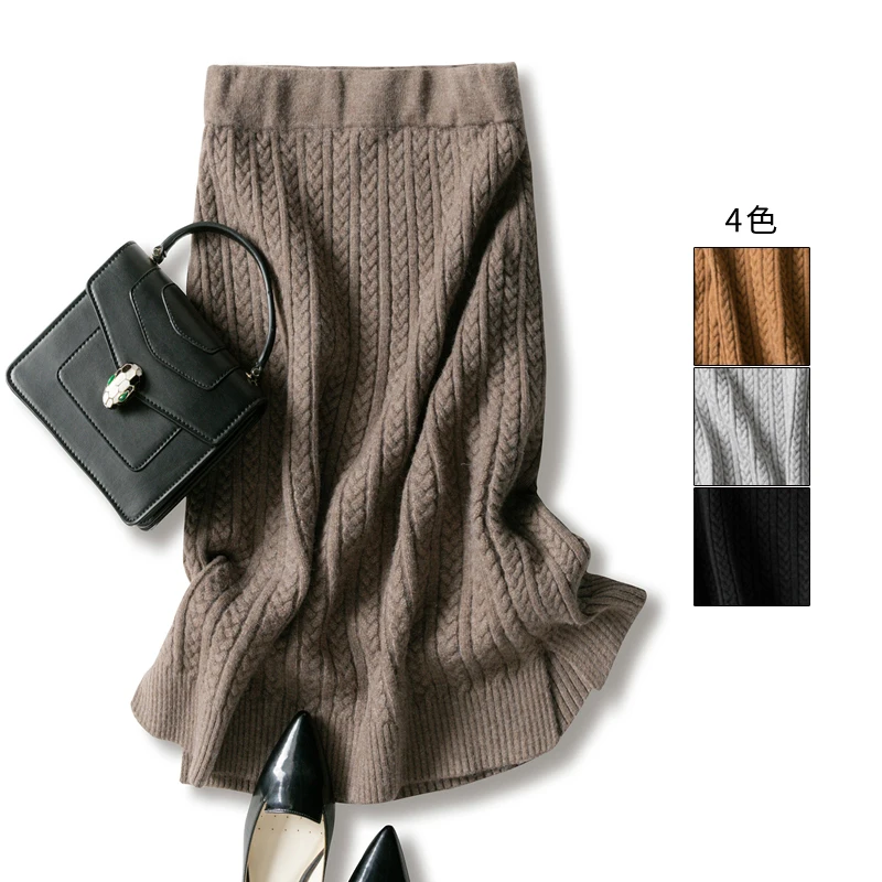 2019 Time-limited Empire Solid Straight None Saia Longa Skirts Womens Winter New Wool Skirt Thickening Bag Hip Long Knit Women
2019 Time-limited Empire Solid Straight None Saia Longa Skirts Womens Winter New Wool Skirt Thickening Bag Hip Long Knit Women