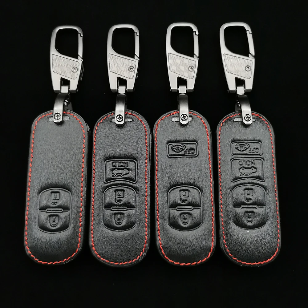 Car Key Leather Cover Remote Fob Case For Mazda 2 3 5 6 CX-3 CX-5 CX-7 CX-9 Speed Miata MX5 Shield Protective Jacket 2 3 4Button
Car Key Leather Cover Remote Fob Case For Mazda 2 3 5 6 CX-3 CX-5 CX-7 CX-9 Speed Miata MX5 Shield Protective Jacket 2 3 4Button