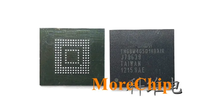 THGBM4G5D1HBAIR eMMC BGA153 NAND флэш память микросхема 4 Гб спаянный шар 2 шт./лот|Платы для
