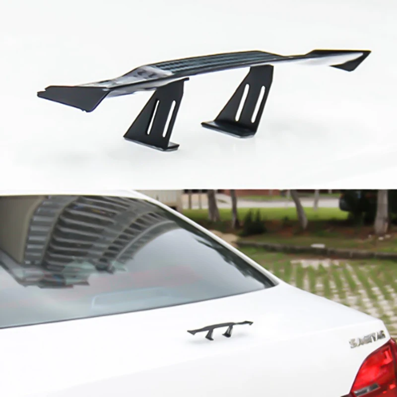 Car Modified Racing Rear Small Wing Mini Spoiler Air Deflector Spoiler Decoratio Carbon Fiber Twill Look 17cm Car Free Punching
Car Modified Racing Rear Small Wing Mini Spoiler Air Deflector Spoiler Decoratio Carbon Fiber Twill Look 17cm Car Free Punching