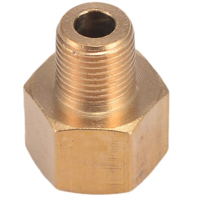 1pc Brass 1/8\\\" Male BSPT * 1/4\\\" Female NPT Pipe Fitting Equipment Adapter Parts 
1pc Brass 1/8\\\" Male BSPT * 1/4\\\" Female NPT Pipe Fitting Equipment Adapter Parts