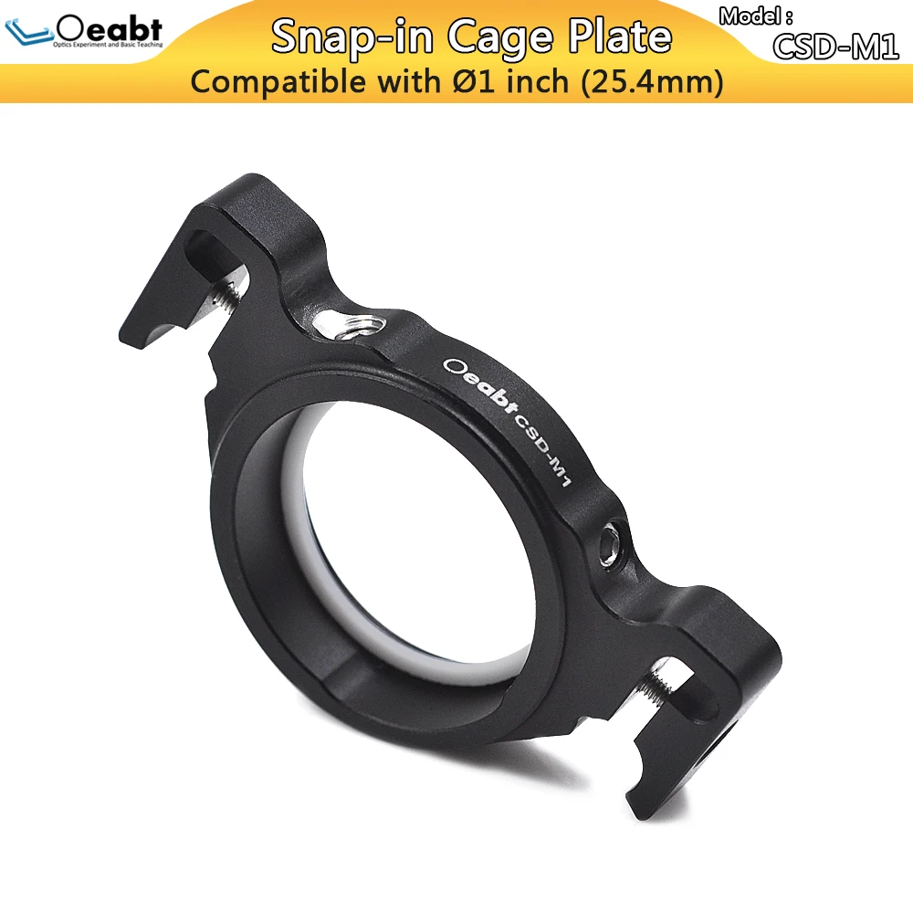 CSD-M1 30mm Quick Release Cage Plate Cage Snap-in Cage Plate Frame Flexible Fixed Cage Coaxial For Cage System Optical Experimen
CSD-M1 30mm Quick Release Cage Plate Cage Snap-in Cage Plate Frame Flexible Fixed Cage Coaxial For Cage System Optical Experimen