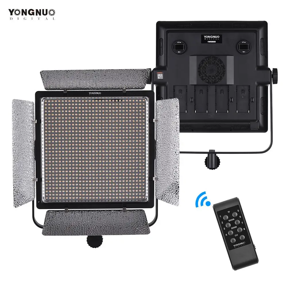 YONGNUO YN10800 5500K Mono-color Dimmable Photo Studio LED Video Light CRI95+ Support APP Control w/Wireless Remote Controller
YONGNUO YN10800 5500K Mono-color Dimmable Photo Studio LED Video Light CRI95+ Support APP Control w/Wireless Remote Controller