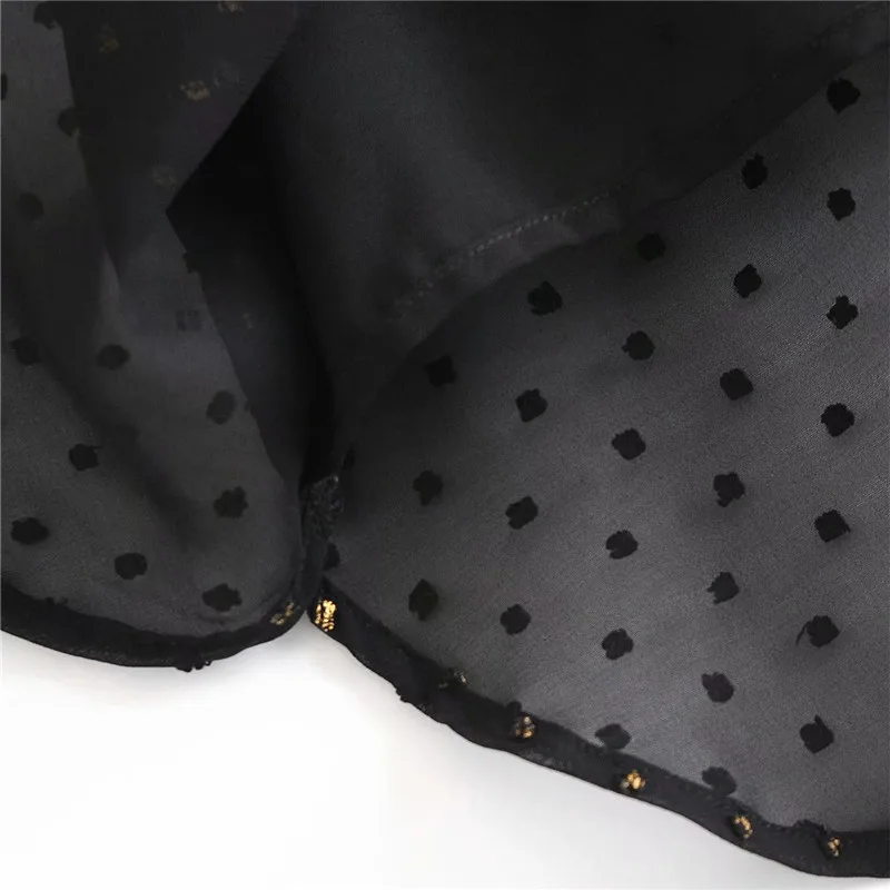 PSEEWE Za Black Chiffon Women Blouse 2021 Spring Fashion Appliques Semi Sheer Long Sleeve Top Female With Lining Elegant Blouses
PSEEWE Za Black Chiffon Women Blouse 2021 Spring Fashion Appliques Semi Sheer Long Sleeve Top Female With Lining Elegant Blouses