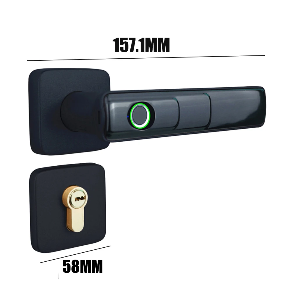 BS Fingerprint Electronic Semiconductor Smart Handle Door Lock Home Office Intelligent Fingerprint Lock Smart Home Accessories
BS Fingerprint Electronic Semiconductor Smart Handle Door Lock Home Office Intelligent Fingerprint Lock Smart Home Accessories