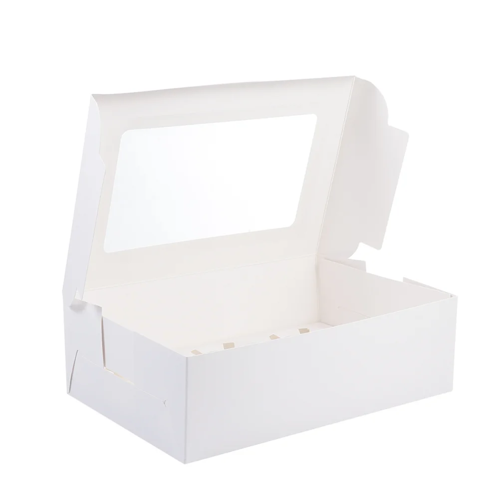 20Pcs Six-Grid Cake Storage Box Cake Box Dessert Box Paper Cake Container 
20Pcs Six-Grid Cake Storage Box Cake Box Dessert Box Paper Cake Container