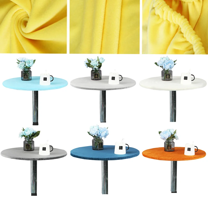 1pcs flannel solid color table top cover stretch round cocktail tablecloth high table bar counter coffee shop table cover
1pcs flannel solid color table top cover stretch round cocktail tablecloth high table bar counter coffee shop table cover