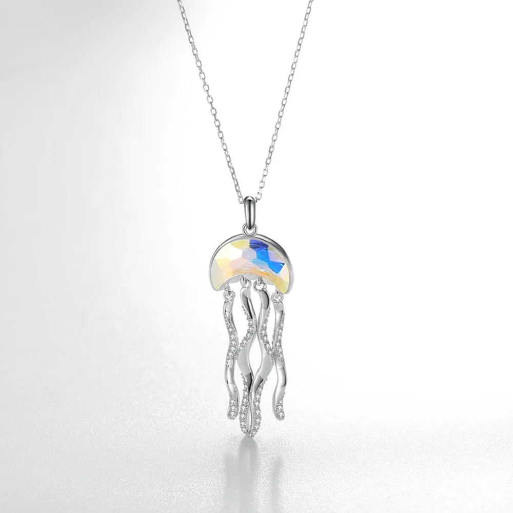 TN371 925 Sterling Silver Animal Zirconia Stone Pendent Necklace Wedding Female Jewelry
TN371 925 Sterling Silver Animal Zirconia Stone Pendent Necklace Wedding Female Jewelry