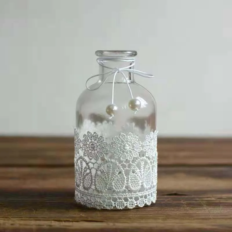 Vintage Vases Glass Florero Terrarium Decor Aesthetic Living Room Decoration Lace Accessori Adornos Para Casa Вазы Для Интерьера
Vintage Vases Glass Florero Terrarium Decor Aesthetic Living Room Decoration Lace Accessori Adornos Para Casa Вазы Для Интерьера