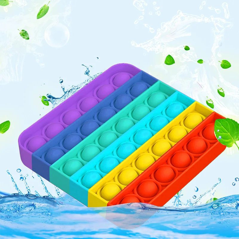 Push Bubble Sensory Toy Autism Needs Squishy Stress Reliever Toys Adult Child Funny Anti-Stress Fidget Decompression Gifts Toy
Push Bubble Sensory Toy Autism Needs Squishy Stress Reliever Toys Adult Child Funny Anti-Stress Fidget Decompression Gifts Toy