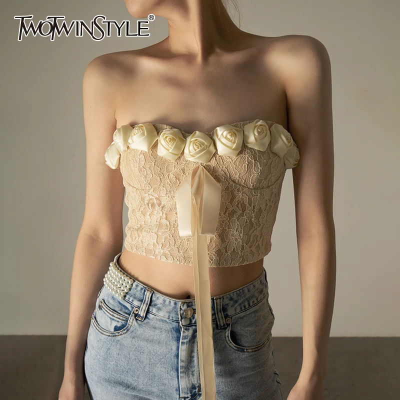 TWOTWINSTYLE Solid Sexy Vests For Women Slash Neck Sleeveless Patchwork Casual Tank Tops Female Summer Clothing 2021 New Stylish
TWOTWINSTYLE Solid Sexy Vests For Women Slash Neck Sleeveless Patchwork Casual Tank Tops Female Summer Clothing 2021 New Stylish