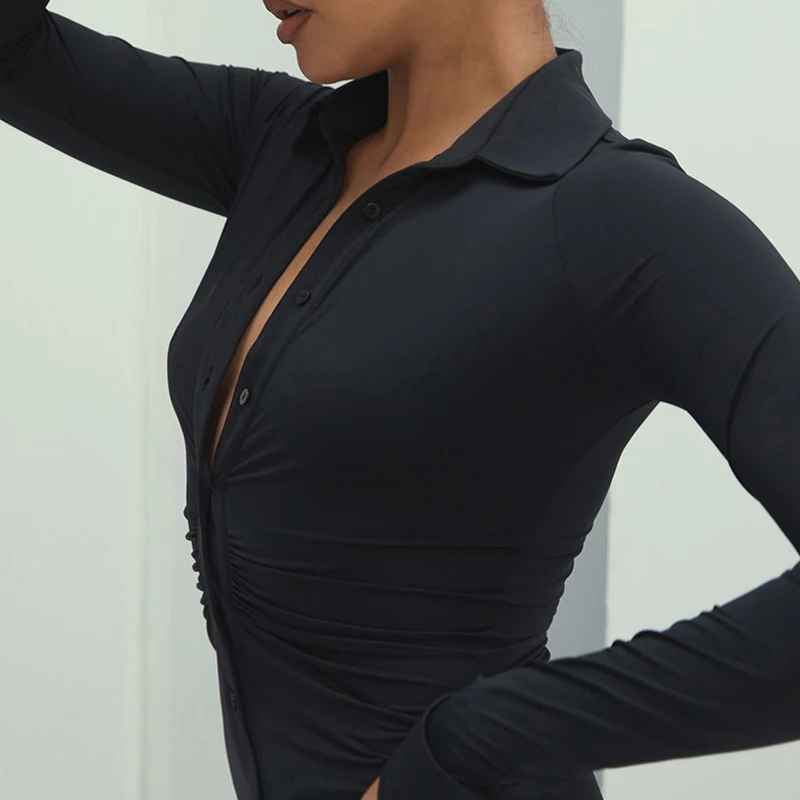 2021 Fashion Casual Corset Dress Solid Black Button Up Dresses Summer Woman Bodycon Ruched Dresses for Women Party
2021 Fashion Casual Corset Dress Solid Black Button Up Dresses Summer Woman Bodycon Ruched Dresses for Women Party