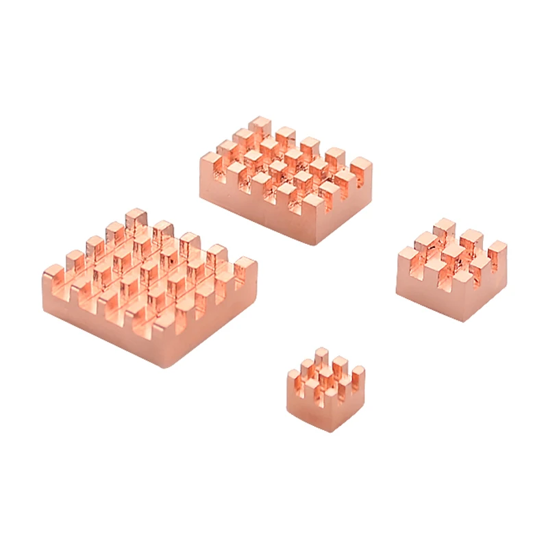 4 Pieces Cooling Copper Heatsink for Raspberry Pi 4B 1G 2G 4G Cooling Heatsinks Cooler(Pure Coper Heatsink)
4 Pieces Cooling Copper Heatsink for Raspberry Pi 4B 1G 2G 4G Cooling Heatsinks Cooler(Pure Coper Heatsink)