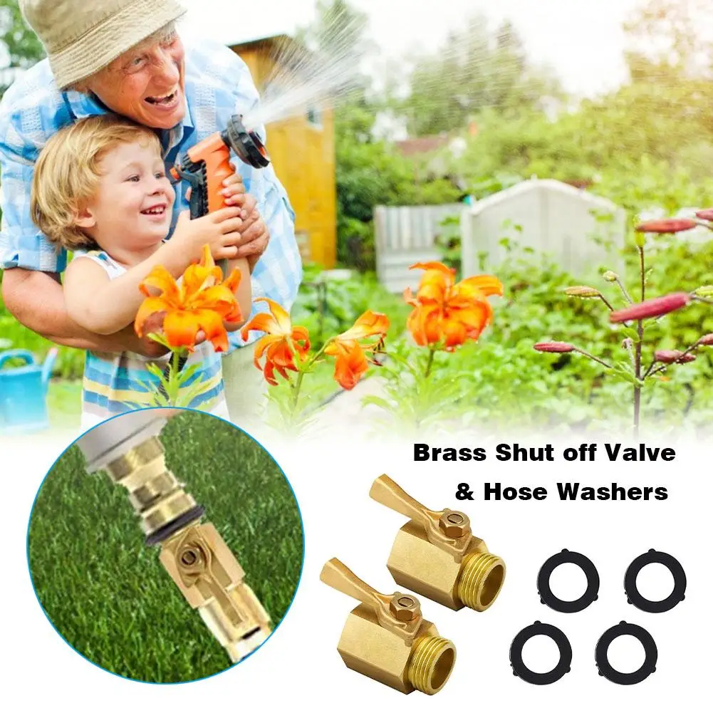 US IN STOCK! Hot Sale Heavy Duty Brass Shut Off Valve- 3/4 inch, Solid Garden Hose Shut Off Valve Fit All Garden Hose Connector 
US IN STOCK! Hot Sale Heavy Duty Brass Shut Off Valve- 3/4 inch, Solid Garden Hose Shut Off Valve Fit All Garden Hose Connector