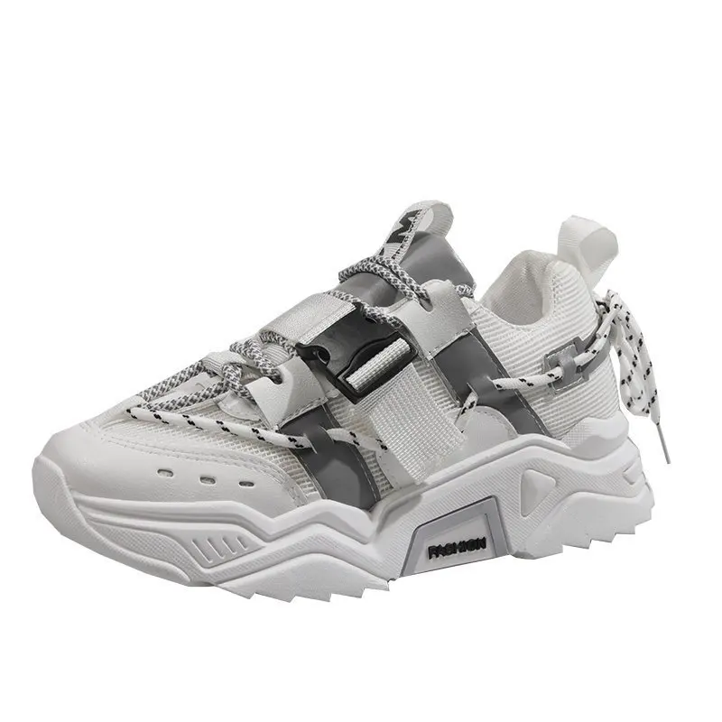 New Ins Tide Casual Shoes Fashion Sports Shoes Thick-soled Students Mesh Breathable Lace-up Running Sneakers Women's Shoes
New Ins Tide Casual Shoes Fashion Sports Shoes Thick-soled Students Mesh Breathable Lace-up Running Sneakers Women's Shoes