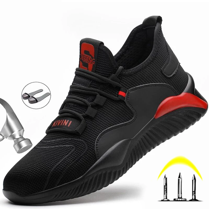 Work Shoes Steel Toe Safety Shoes Work Boots Sneakers Puncture-Proof Working Shoes Lighweight Construction Work Safety Boots
Work Shoes Steel Toe Safety Shoes Work Boots Sneakers Puncture-Proof Working Shoes Lighweight Construction Work Safety Boots