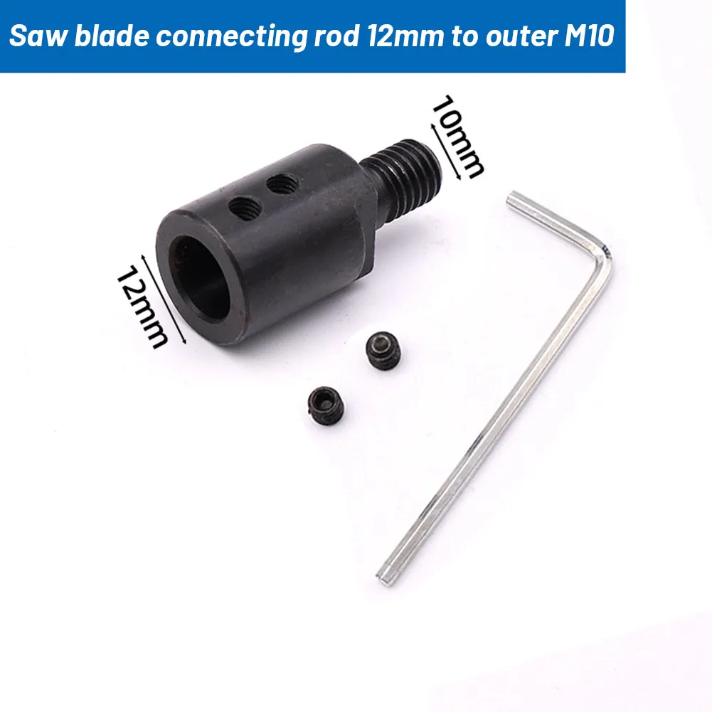 M10 Adaptor Saw Blade Connecting Rod Shaft Arbor Mandrel Connector 5-14mm Angle Grinder Accessories Saws Power Tool
M10 Adaptor Saw Blade Connecting Rod Shaft Arbor Mandrel Connector 5-14mm Angle Grinder Accessories Saws Power Tool