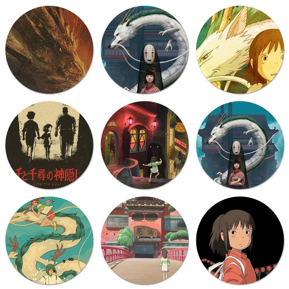 Miyazaki Totoro Spirited Away кухонный Декор для дома магнитные наклейки на холодильник