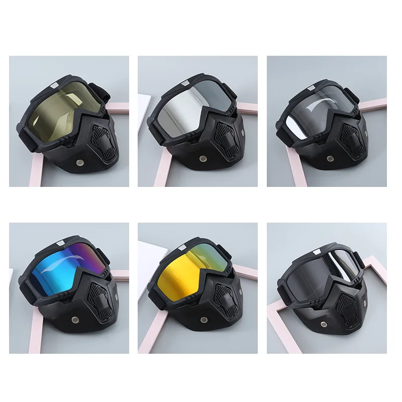 Retro Face Mask Windproof Glasses Off-Road Tactical CS Goggles Motorcycle Off-Road Goggles Riding Mask
Retro Face Mask Windproof Glasses Off-Road Tactical CS Goggles Motorcycle Off-Road Goggles Riding Mask