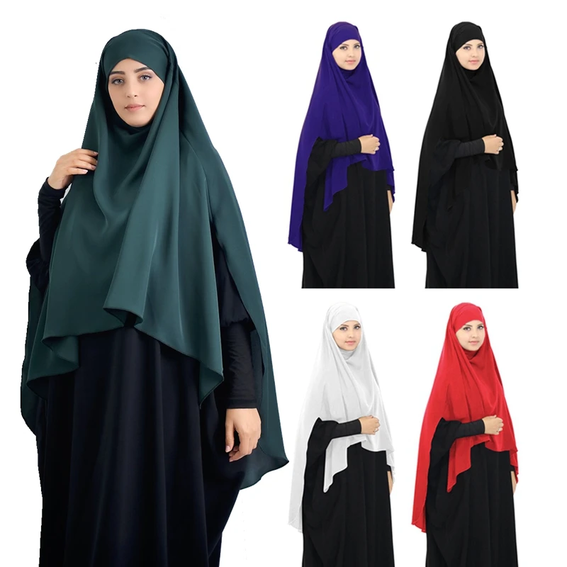Muslim Long Khimar Ramadan Formal Prayer Garment Hijab Women Niqab Burka Islamic Turkey Namaz Burka Musulman Eid Jilbab Djellaba
Muslim Long Khimar Ramadan Formal Prayer Garment Hijab Women Niqab Burka Islamic Turkey Namaz Burka Musulman Eid Jilbab Djellaba