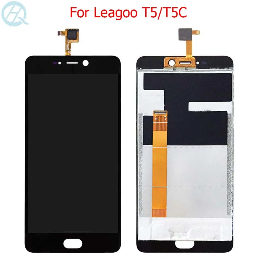 Оригинальный T5C ЖК дисплей для Leagoo T5 сенсорный экран дигитайзер панель сборка 5