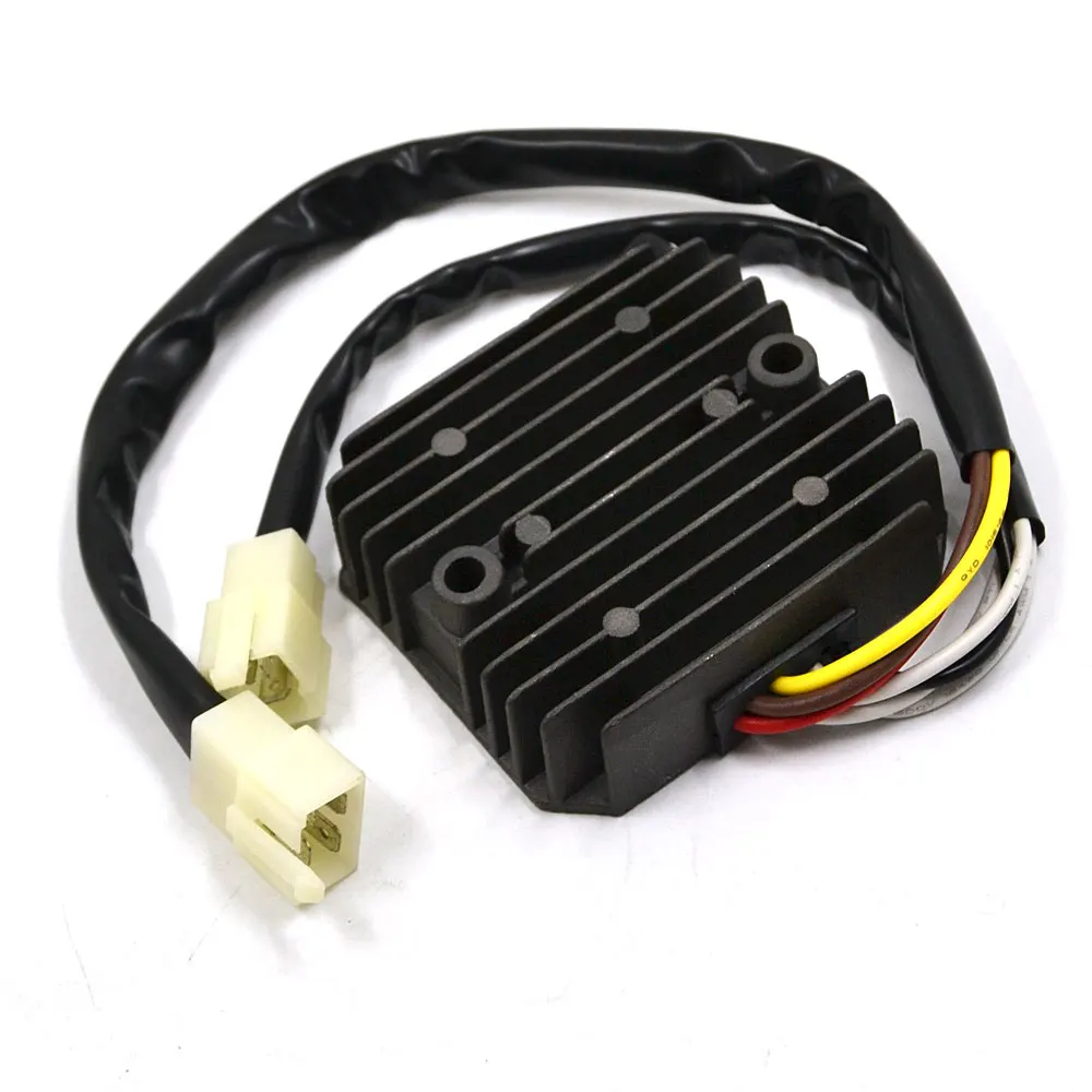 JAER 7 Pin 2 Plug Motorcycle Voltage Regulator Rectifier for Yamaha XV750 Virago 1981-1983 XV920 Virago XZ550 Vizion 1982-1983
JAER 7 Pin 2 Plug Motorcycle Voltage Regulator Rectifier for Yamaha XV750 Virago 1981-1983 XV920 Virago XZ550 Vizion 1982-1983