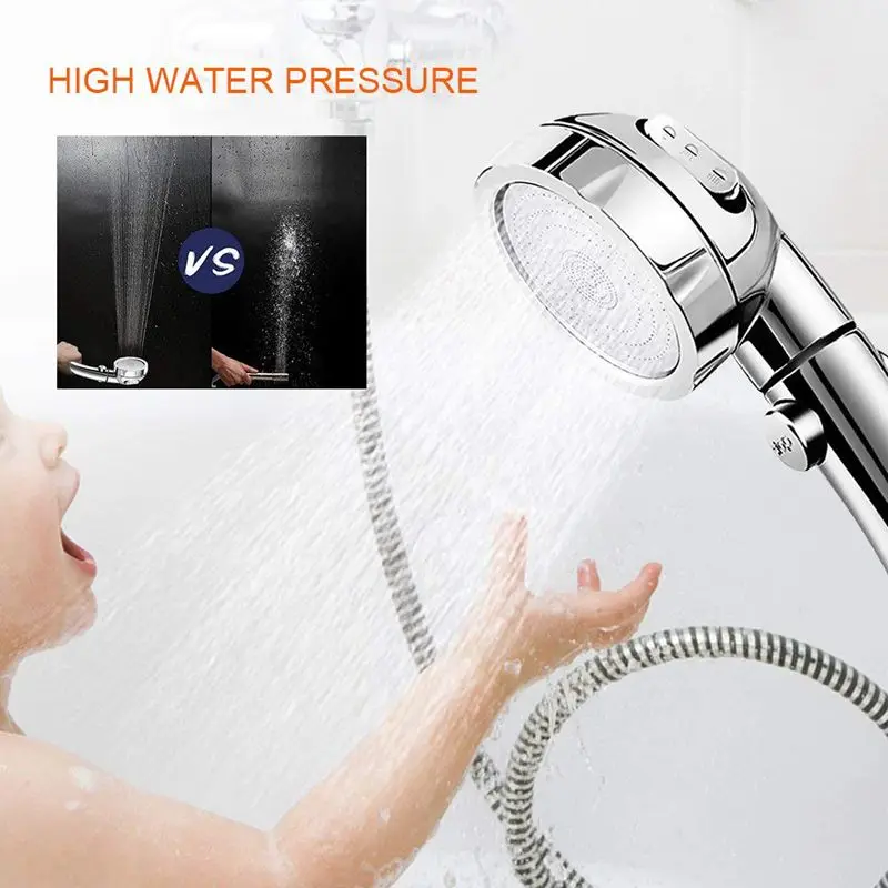 New Handheld Shower Head High Pressure Chrome 3 Spary Setting with ON/OFF Pause Switch Water Saving Adjustable Luxury Spa Detach
New Handheld Shower Head High Pressure Chrome 3 Spary Setting with ON/OFF Pause Switch Water Saving Adjustable Luxury Spa Detach