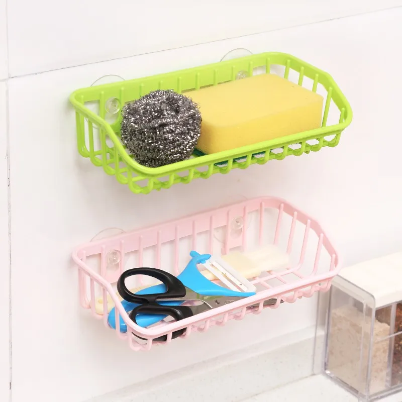Plastic Sink Shelf Kitchen Sponge Holder Rack Drain Basket with Double Suction Cups for Home Bathroom can CSV
Plastic Sink Shelf Kitchen Sponge Holder Rack Drain Basket with Double Suction Cups for Home Bathroom can CSV