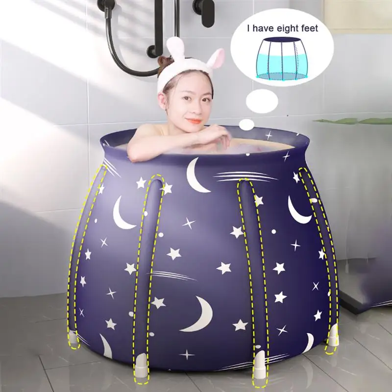 70x70cm Portable Bathtub Foldable Free Standing Soaking Bath Tub Bathroom Spa Tub
70x70cm Portable Bathtub Foldable Free Standing Soaking Bath Tub Bathroom Spa Tub