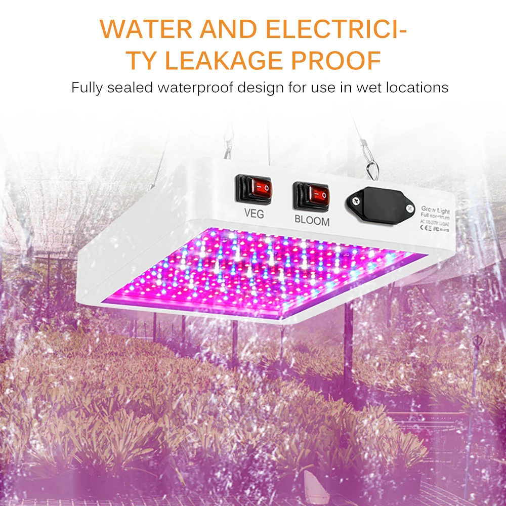 LED EU Plant Growth Light Colorful Waterproof Potted Planting Light Full Spectrum Double Switch Design
LED EU Plant Growth Light Colorful Waterproof Potted Planting Light Full Spectrum Double Switch Design